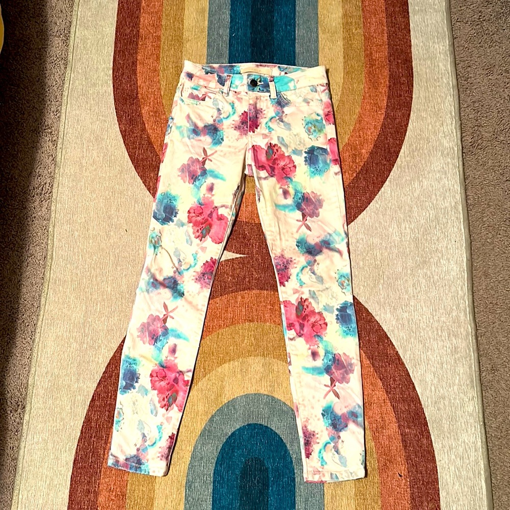 Joes Jeans floral skinny - Size 25